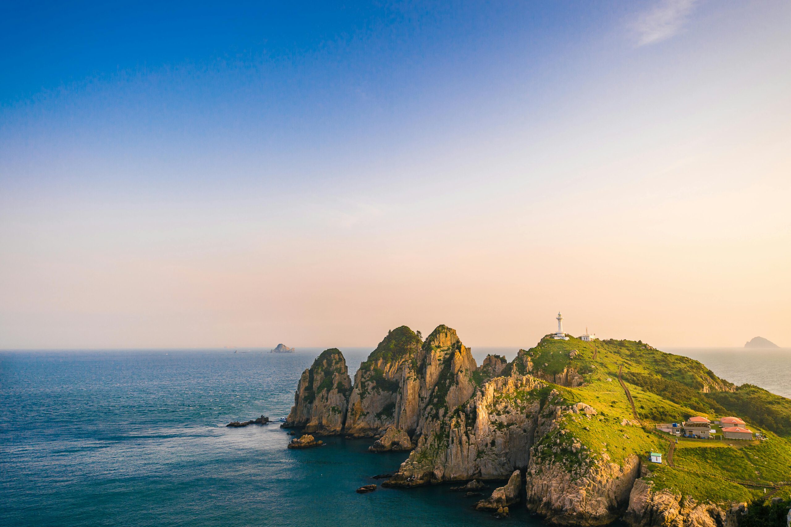 Luftaufnahme Der Insel