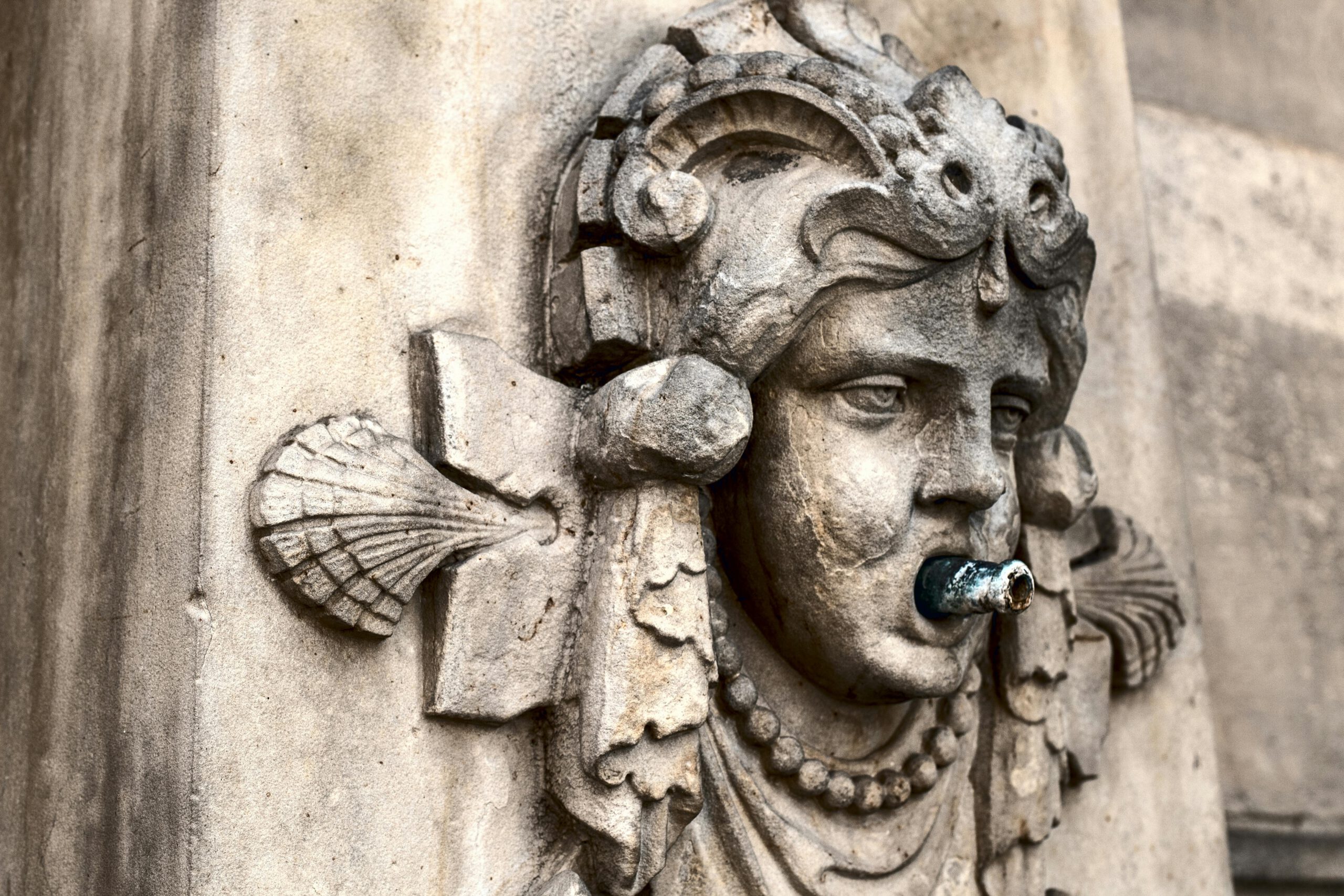 Alter Brunnen In Stuttgart