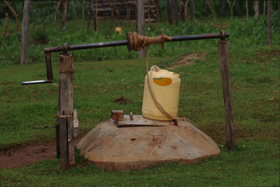 Brunnenpumpe Wasserprobe Nitrat