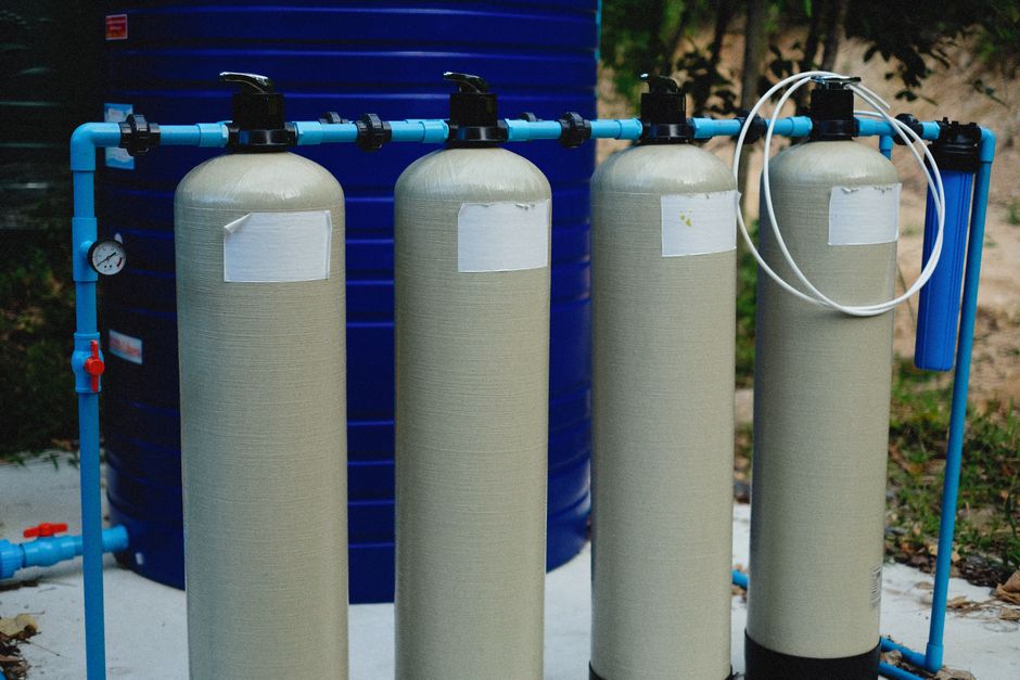 Mehrstufige Filteranlage Aktivkohle Vorfilter